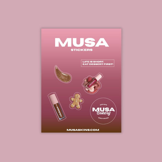 Free stickers Musa Bakery