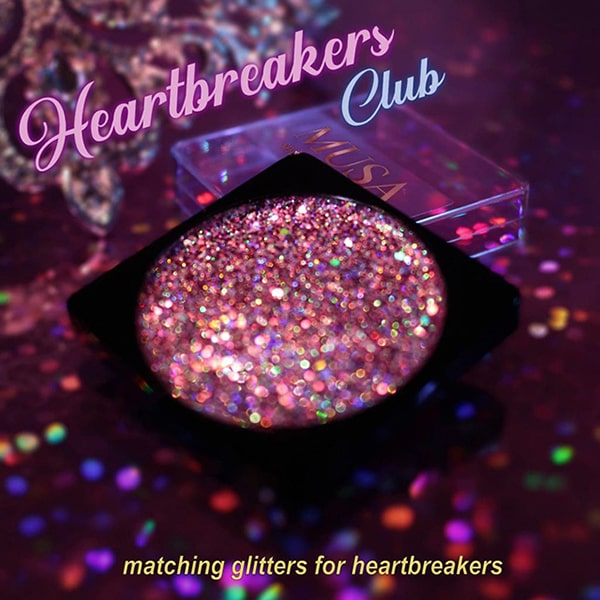 Creamy Glitter Heartbreaker